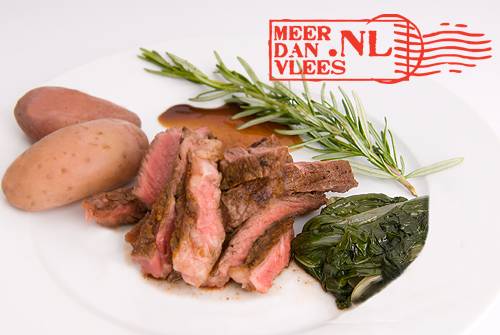 Tagliata met gesauteerde snijbiet recept