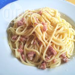 De enige echte italiaanse spaghetti carbonara recept
