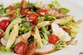 Salade van restjes kip recept