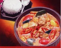 Red chicken curry (gaeng phed gai) recept