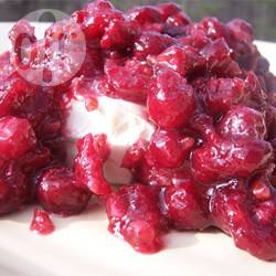 Cranberry dip met roomkaas recept