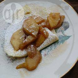 Pannenkoeken met gekarameliseerde appelen recept