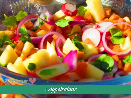 Appelsalade recept