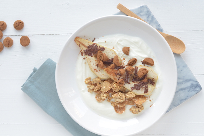 Sinterklaas ontbijt: havermout granola met kruidnoten
