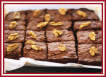 Walnoten-brownies recept