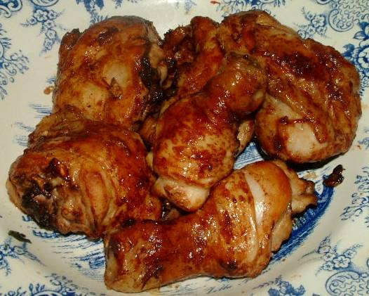 Aziatisch kippenvleugels met 2 soorten sojasaus recept