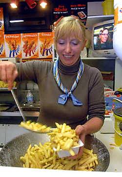 Belgische frieten met stoverijsaus recept