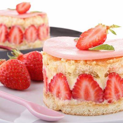 Strawberry shortcakes recept