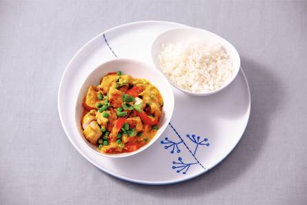Thaise curry met kip