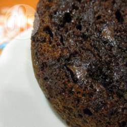 Chocolade mug cake zonder ei recept