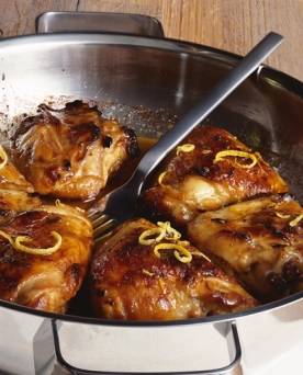 Citroen honingkip (sticky chicken) recept