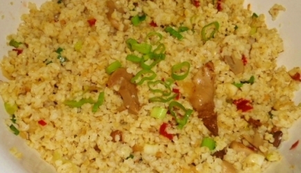 Veganistisch bulgur nasi recept