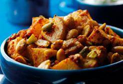 Nutty potatoe massala recept