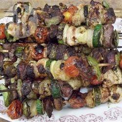 Shish kabab recept