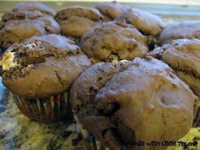 Marshmallow muffins recept