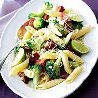Penne met salami en broccoli recept