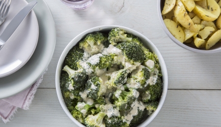 Broccoli in roomsaus recept