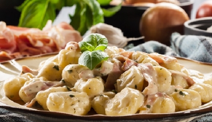 Gnocchi met artisjok en parmezaanse kaas recept