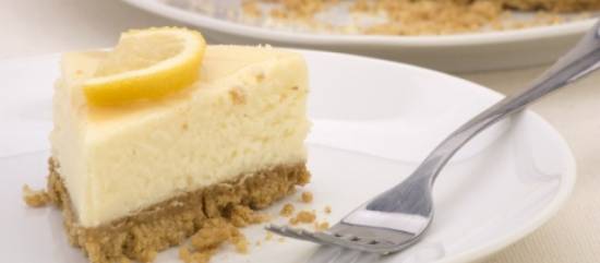 Lemon-cheesecake recept