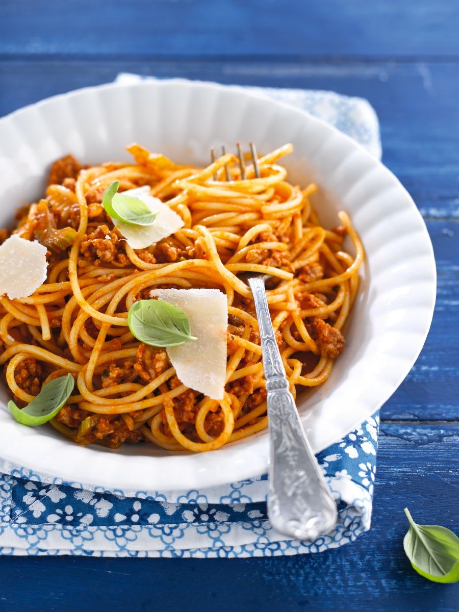 Recept 'spaghetti bolognaise'