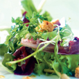 Mesclun met peperkoek recept