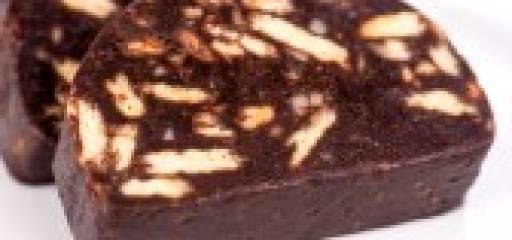Niet-gebakken chocolade-mokkacake recept
