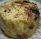 Bread pudding met custard saus recept