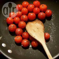 Geblaarde cherrytomaat recept