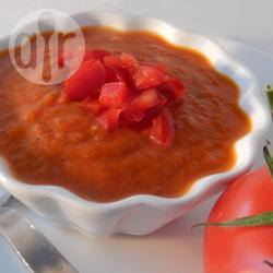 Geroosterde paprika-tomatensoep recept