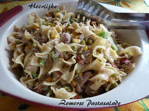 Heerlijke zomerse pastasalade recept