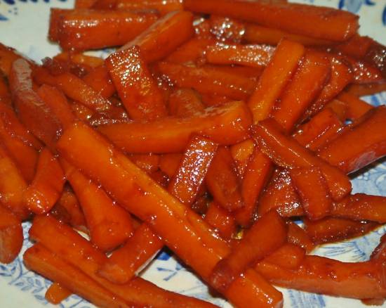 Honing worteltjes recept