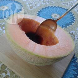 In port geweekte meloen recept
