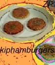 Kiphamburgers recept
