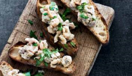 Sunday brunch 7 bruschetta met warme garnalen creme recept ...