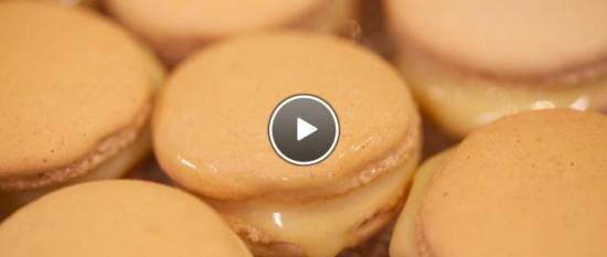 Macarons met witte chocolade ganache recept