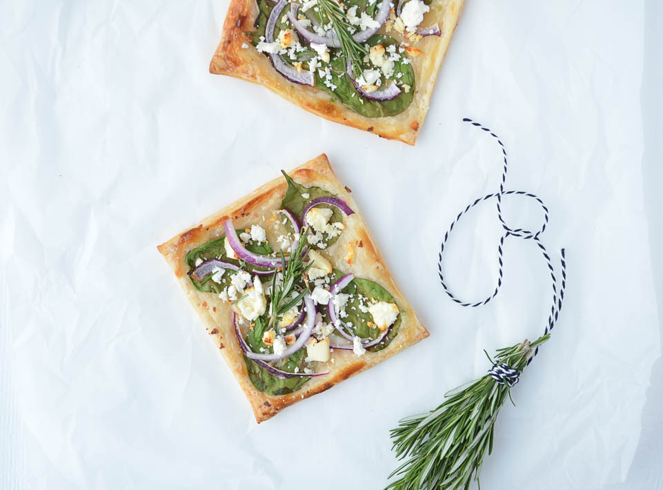 Weekendbites: snelle griekse mini pizza's