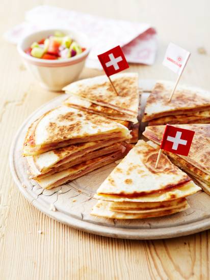 Quesadillas met emmentaler aoc recept