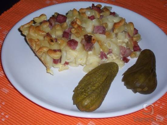 Ham & pasta ovenschotel recept