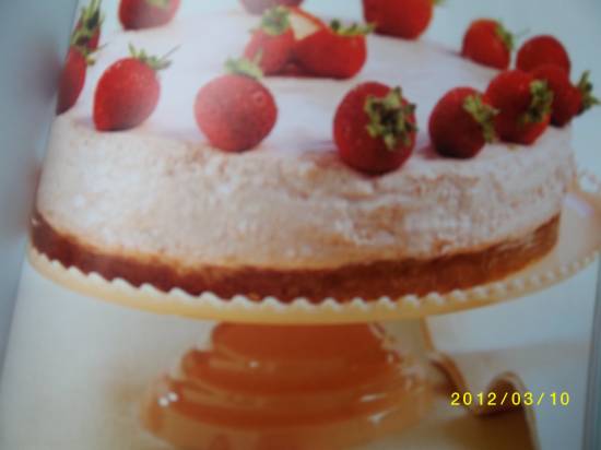 Cheesecake met aardbeien en vanille recept