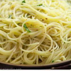 Snelle knoflook pasta recept