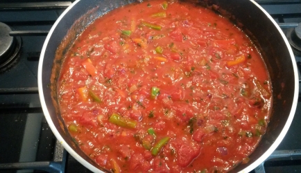 Griekse tomatensaus (basis) recept