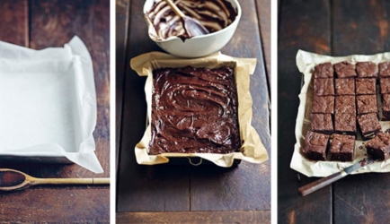 Chocolade fudge brownies recept
