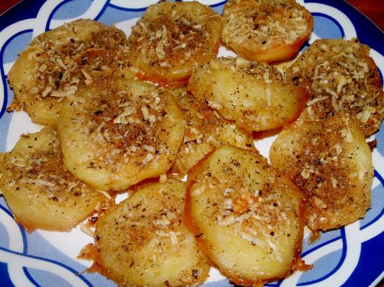 Parmezaanse aardappelen uit oven recept