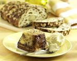 Bread & butter pudding van paasbrood recept