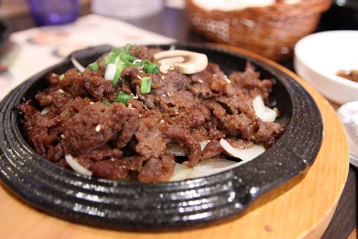 Bulgogi (koreaans gemarineerd rundvlees)
