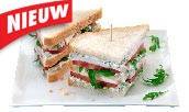 Sandwich met kipfilet en philadelphia kruidenmix recept