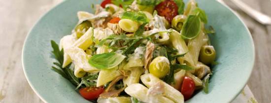 Paradijselijke pasta salade recept