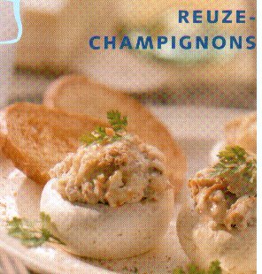 Reuze champignons recept