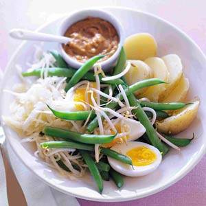 Koolhydraat arme: gado gado recept