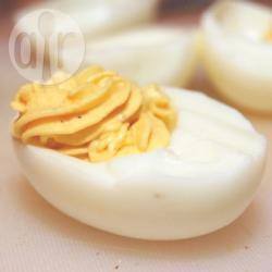 Pittig gevulde eieren recept